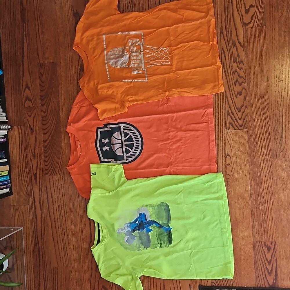 Boys sz 10/12 Set of 3 Basketball Tshirts